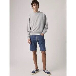 Levi's 501 Original Button Fly Men's Denim Jean Short 9 Inch Inseam | Size 34